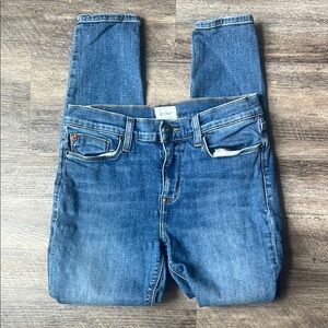 Hudson Women’s Blue Denim Women's Jeans Natalie Super Skinny Jeans Size 28 💚